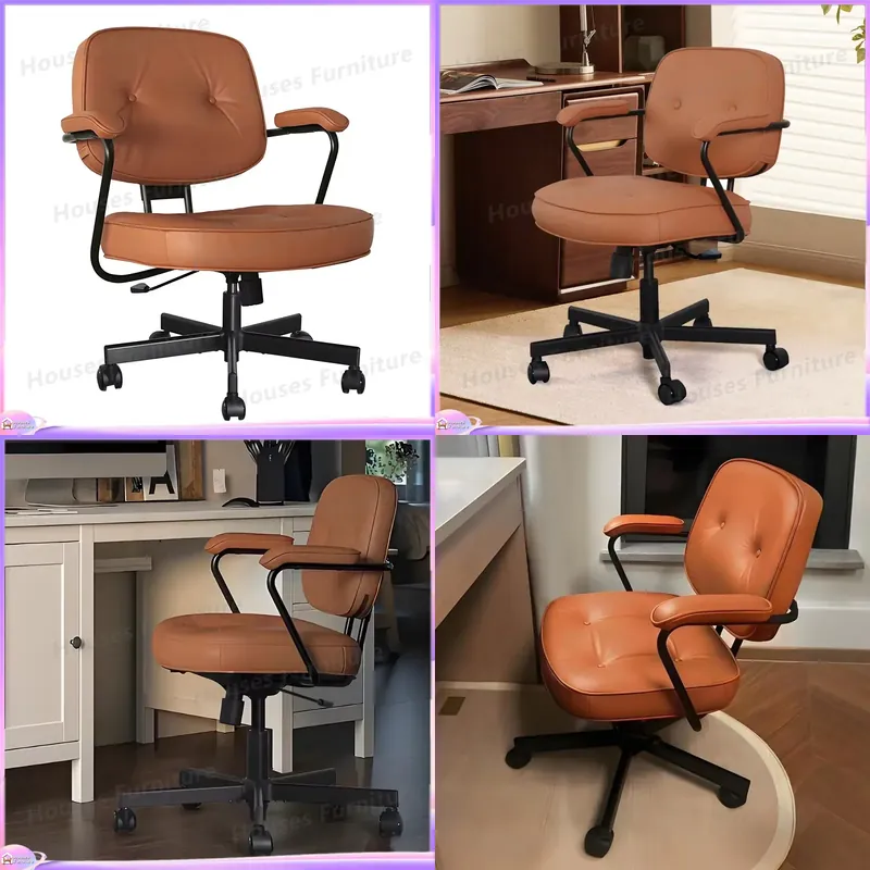 Task Chair Mid Back - كرسي مكتب عصري مريح من الجلد