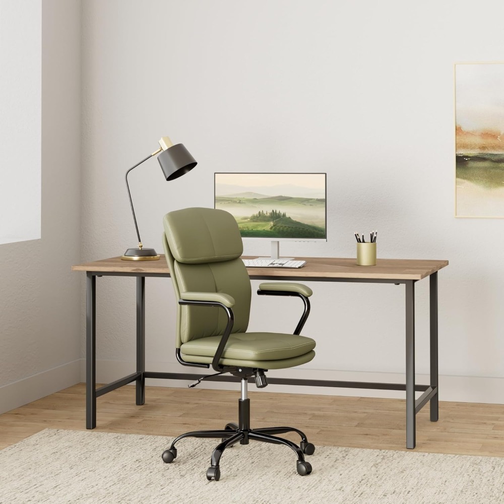 Task Chair Mid Back - كرسي كمبيوتر دوار هزاز قابل للتعديل،