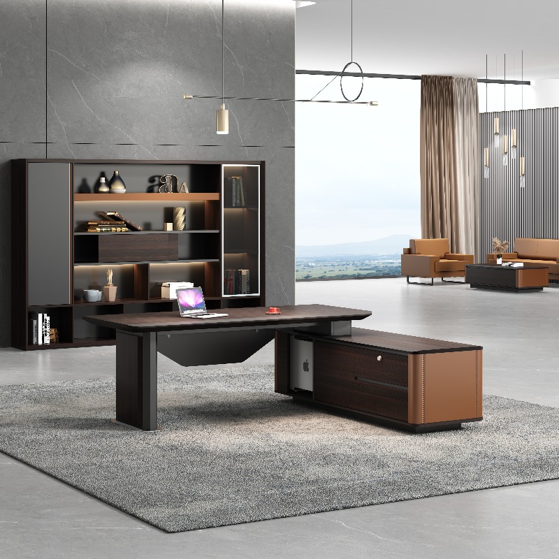مكتب تنفيذي على شكل حرف L بتصم - مراجعة Office Furniture Manufacturers وسعره