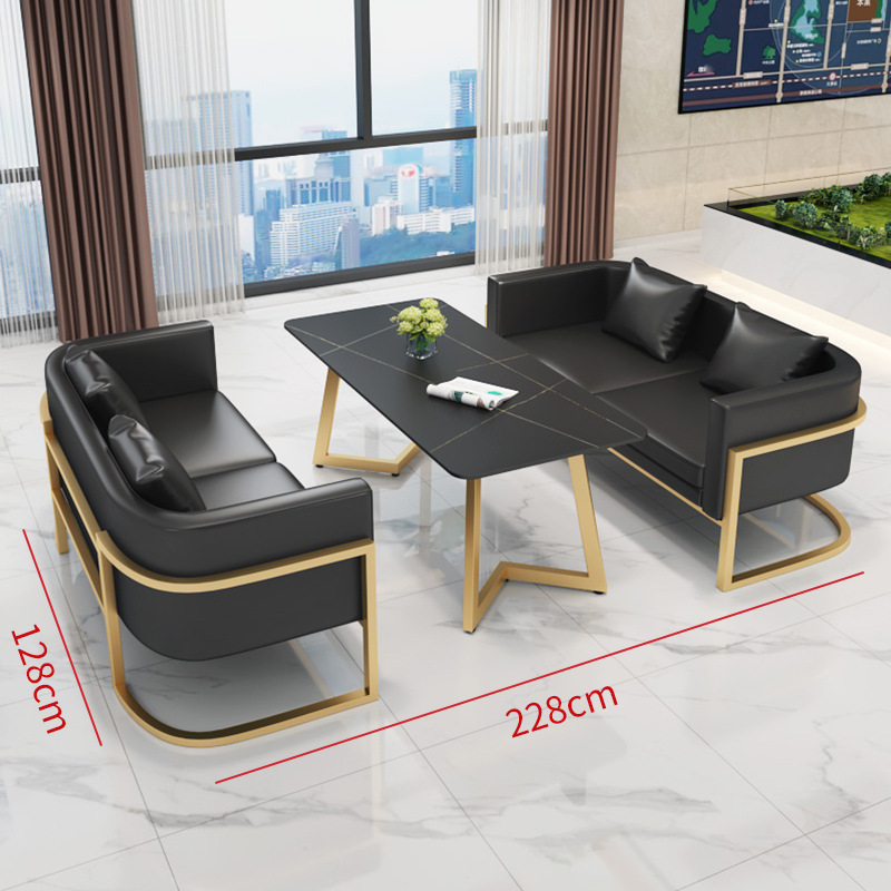 أريكة مكتبية فاخرة لغرفة الانت - مراجعة Office Furniture Set وسعره