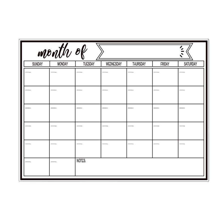 ملصق سبورة بيضاء مغناطيسية للث - مراجعة Dry Erase Weekly وسعره