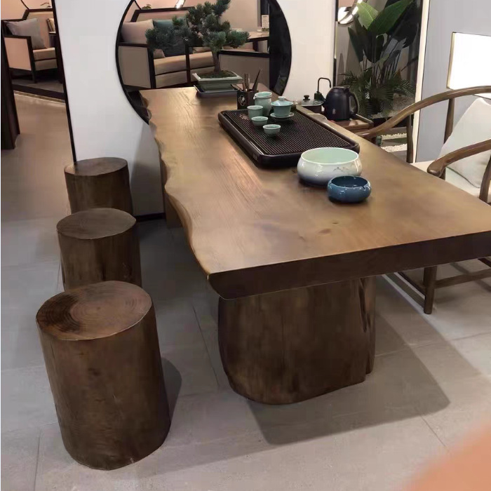 طاولة كبيرة من الخشب الصلب، طا - مراجعة Office Furniture Set وسعره