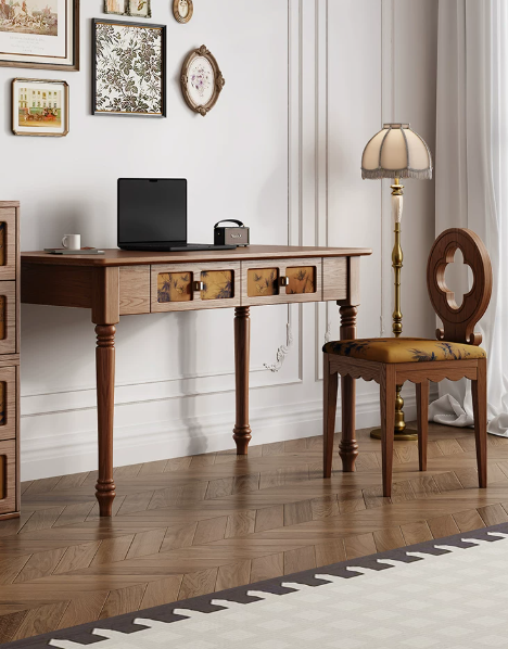طقم مكتب منزلي أنيق عتيق أثاث  - مراجعة Office Furniture Set وسعره