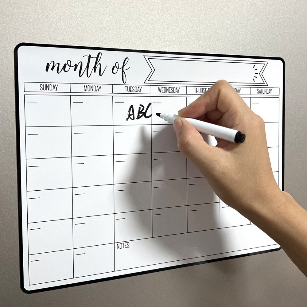 تقويم مغناطيسي محمول للمسح الج - مراجعة Dry Erase Weekly وسعره