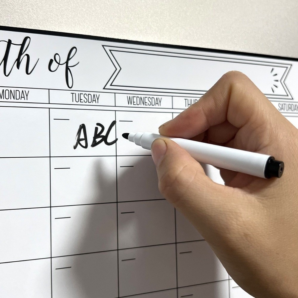 تقويم مغناطيسي محمول للمسح الج - مراجعة Dry Erase Weekly وسعره