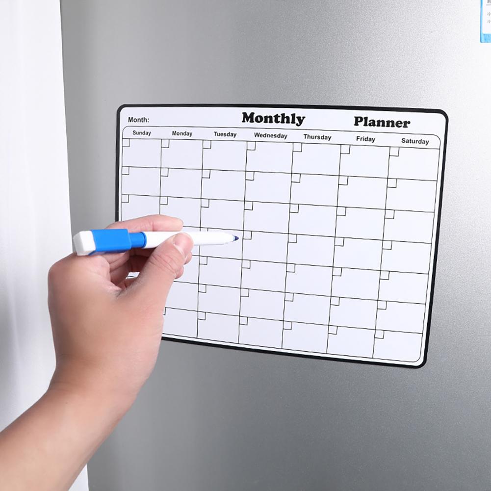 لوح تقويم شهري قابل لإعادة الا - مراجعة Dry Erase Weekly وسعره