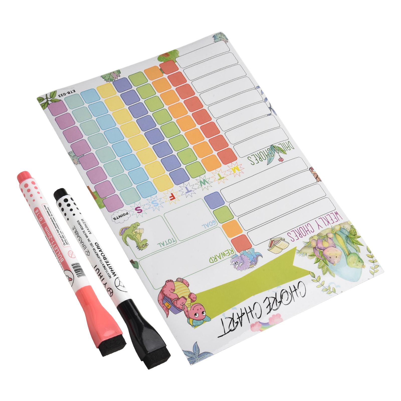 ابق منظمًا مع مخطط أسبوعي مغنا - مراجعة Dry Erase Weekly وسعره