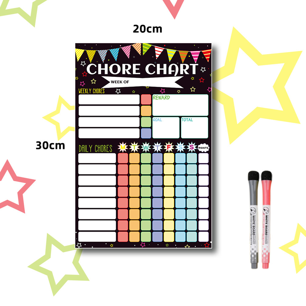 ابق منظمًا مع مخطط أسبوعي مغنا - مراجعة Dry Erase Weekly وسعره