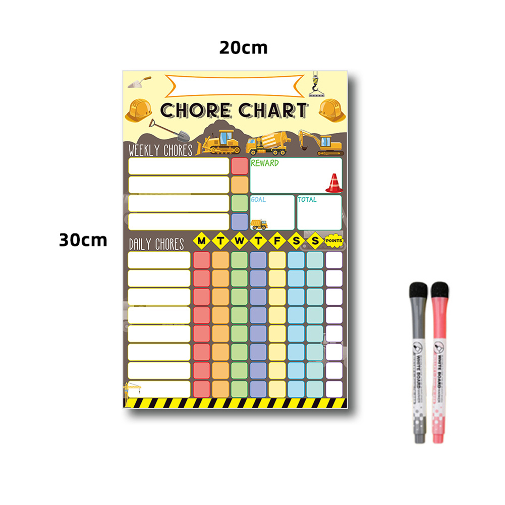 ابق منظمًا مع مخطط أسبوعي مغنا - مراجعة Dry Erase Weekly وسعره