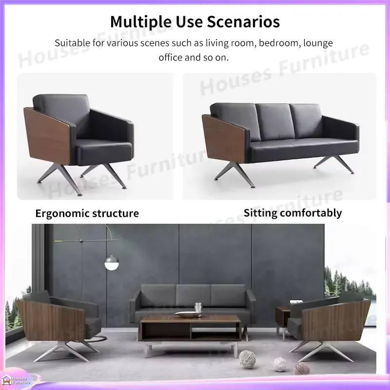 أريكة مكتب حديثة بثلاثة مقاعد  - مراجعة Office Furniture Wholesale وسعره