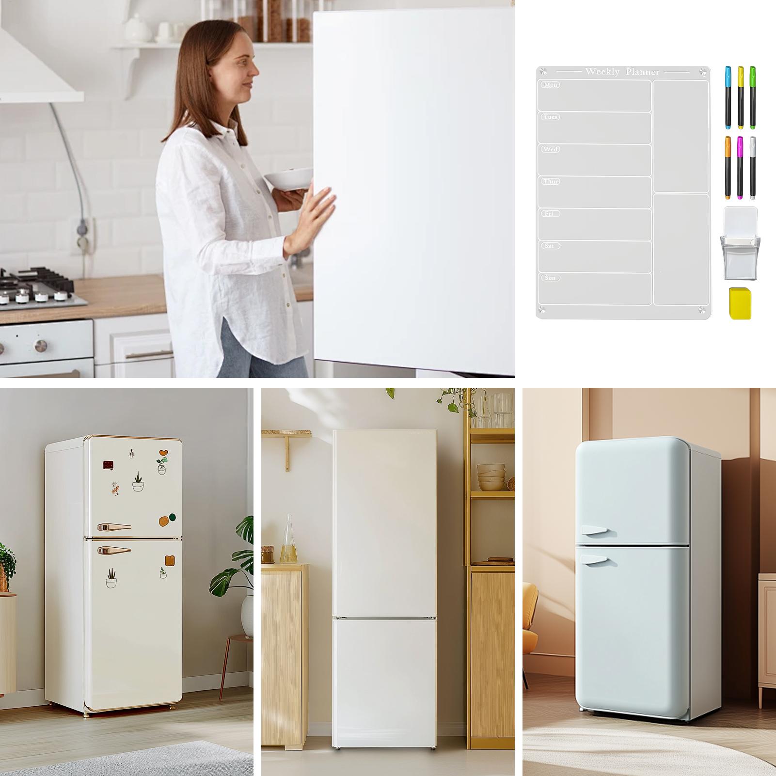 تقويم أسبوعي مغناطيسي للثلاجة، - مراجعة Dry Erase Weekly وسعره